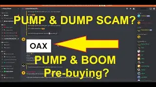 Pump & Dump: Pump and Boom Scam? 10 Second Delay. Admins Pre-Buying?