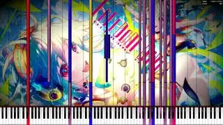 [Black Midi] xi - Freedom Dive ↓ 912K Notes - live play