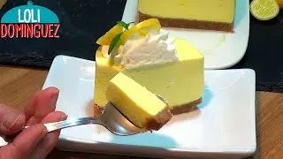 Cómo hacer una riquísima tarta de limón sin horno - Loli Domínguez - Recetas paso a paso. tutorial.