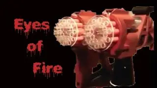 Nerf Mod: The EYES OF FIRE by FA24 (40 Darts in under 3 seconds)
