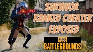 Survivor Ranked Cheater Exposed - EU FPP Ranked Duo's - Names On - PUBG PC