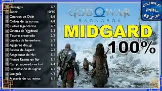 Midgard 100% (Todos los Coleccionables) - God of War Ragnarök