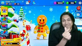 PLAY YOUR BEST CREATIVE MAPS!! TITAN CAMERAMAN, OBBY, SLIPPERY PARKOUR - LIVE STUMBLE GUYS