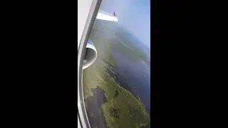 SPIRIT AIRLINES BIG FRONT SEAT LANDING NEW ORLEANS