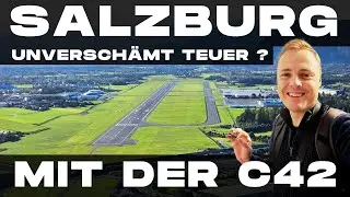 Flug mit C42 nach Salzburg zum Red Bull Hangar 7