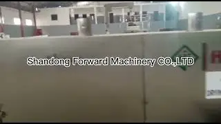 200-250kg puff snacks production line working in our Nigeria customers factory