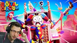 УДИВИТЕЛЬНЫЙ ЦИФРОВОЙ ЦИРК - Серия 2: Конфетный Контрабандный Кавардак! | Реакция