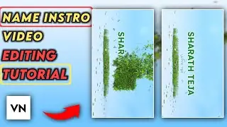 Name intro video editing tutorial in VN app|| Editing tutorial in Kannada||