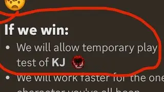 KJ WILL BE FREE! IF YOU VOTE (Game Link in Description)