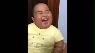 Chinese child laugh funny
