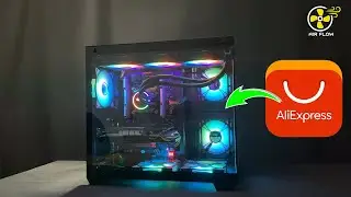 Aliexpress PC | XEON | 16GB | AMD RX580 | MACINIST COMBO | AIR_FLOW | PC Build