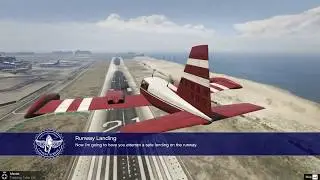 Grand Theft Auto V | Michael learning in Flight School - Part 1