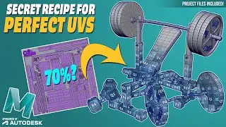 UV Layout & Low Poly Made Simple: Ultimate Beginner's Guide to 3D Stylized Environments [4/5]