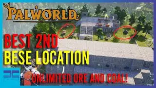 Palworld - Setting Up Your 2nd Base - Unlimited Ore And Coal