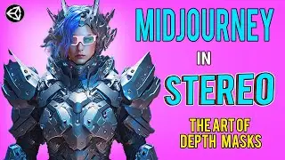 Make Stereoscopic Midjourney Images with Depth Maps in Unity