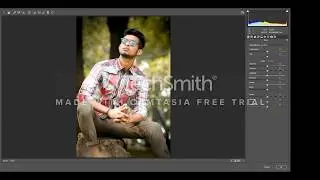 How to Background effect & Face dark spot remove | Adobe photoshop cc pro