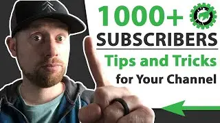 How I got to 1000 YouTube Subscribers! - Tips and Tricks to help your YouTub Channel grow!