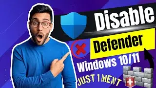 how to disable windows defender  | antivirus ko disable kaise kare windows 10