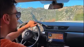SKODA SUPERB 1.6 TDİ DSG DRİVİNG ON THE MOUNTAIN