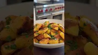 You'd never guess that the secret to super crispy roasted potatoes is...