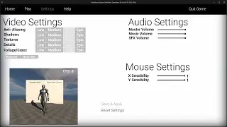 Cómo CREAR un MENÚ de AJUSTES (Completo)- Unreal Engine 5.2