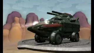 Klingon Knoh'kal land vehicle