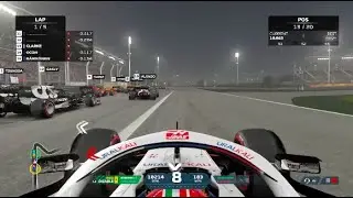 F1 Season 2 Episode 1 Bahrain GP F1 Debut, Incredible First Corner Dive Bomb