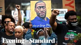 Black Lives Matter march held in Minneapolis in memory of George Floyd