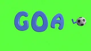 FC Barcelona Funny 3D Logo Animation - Green Screen 2021