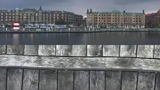 Panoramic Movement (Copenhagen Boardwalk) - by Kaya Barry
