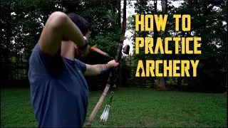 THIS IS THE WAY I Practice for Hunting Season (Traditional Archery Practice Routine)