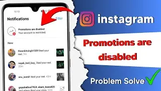 Promotions are disabled | you can't run ads  | you can't run ads instagram problem