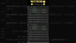 make a whatsapp App by #html  #css  #javascript