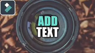 How to add TEXT to VIDEO in Filmora 9 Tutorial