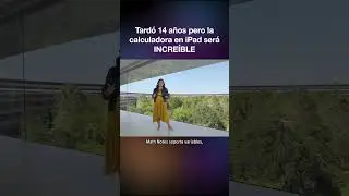 OK. La Calculadora de iPad tardó pero será ALUCINANTE. 🤯