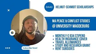 Scholarship ALERT: Study Peace & Conflict in Germany FOR FREE