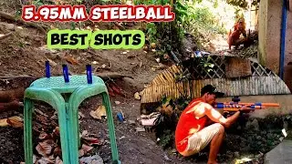 pvc toy gun with 5.95mm steelball