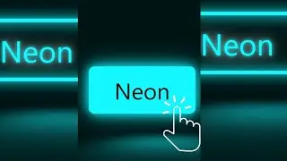 Create a Glow-in-the-Dark NEON BUTTON with HTML & CSS | Animated Effects Tutorial#css