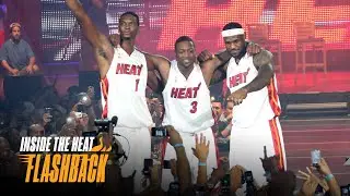 FLASHBACK: LeBron James And Chris Bosh Join Dwyane Wade In Miami 🔥🌴