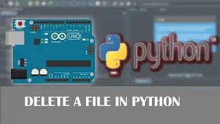 Delete A File| Create File & Delete In Python| Remove() | import os in python (