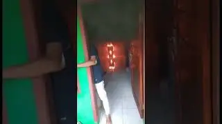 tragis tv sampai meledak dan terbakar 