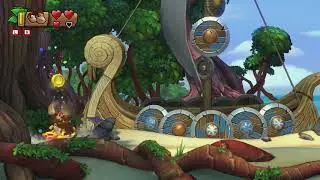 Short Gameplay: Donkey Kong Country Tropical Freeze.
