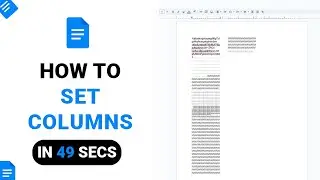 How to Set Columns on Google Docs [NEW]