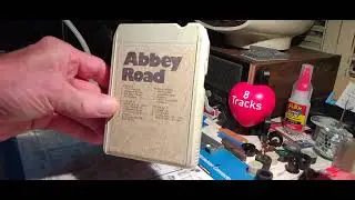 The Beatles truck stop gas station bootleg 8-track tapes