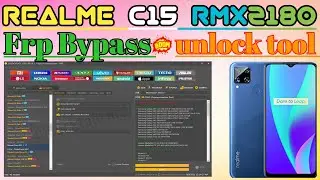 Realme C15 (Rmx2180) Frp Bypass unlock tool ll realme c15 Frp 2024 ll update security ll
