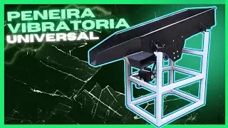 Peneira Vibratoria Universal Multiuso, caixa de 1500x500mm