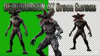 Demogorgon 4K Green Screen | Stranger Things Monster Green Screen |