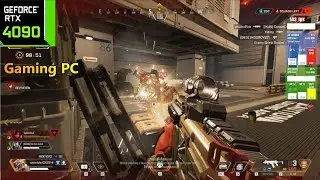 Apex Legends RTX 4090 + i9 13900K GAMEPLAY