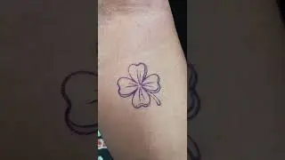 4 Leaf Clover Tattoo #tattoo