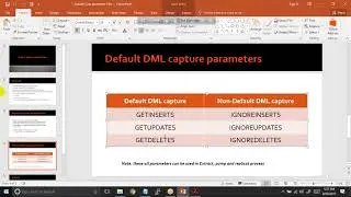 Parameter File Rules